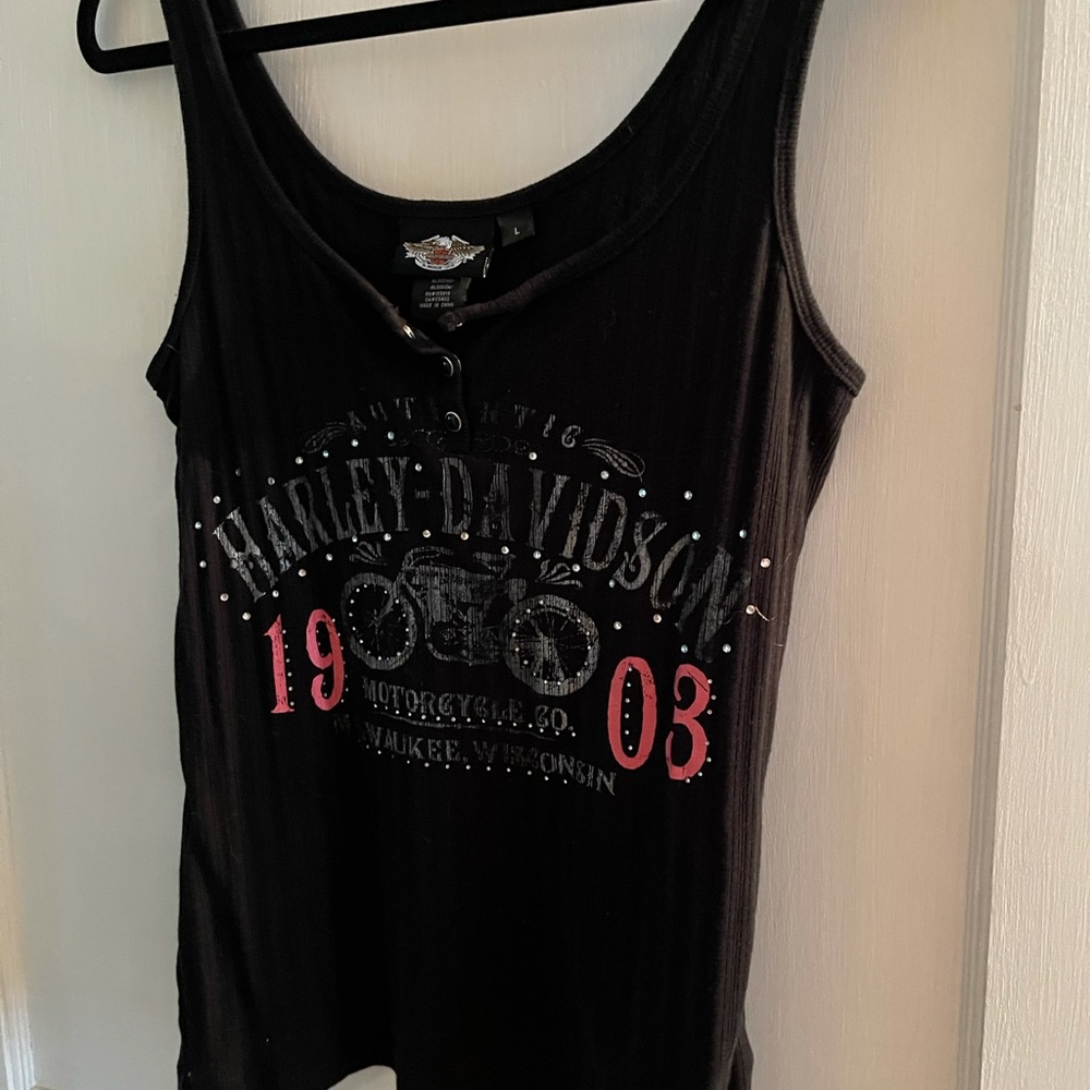 Harley Davidson tank
